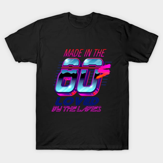 80s Ladies Love T-Shirt by Giant_Communist_Robot